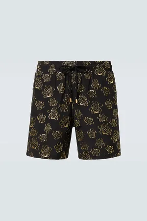 Vilebrequin Jacquard embroidered swim trunks
