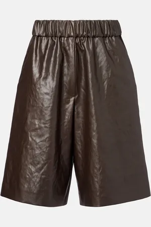 DRIES VAN NOTEN Satin Bermuda shorts
