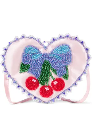 Konges Sløjd Konges SlÃ¸jd Heart beaded crossbody bag