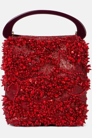 DRIES VAN NOTEN Beaded tote bag