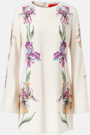 La DoubleJ Supremes Swing floral jersey minidress