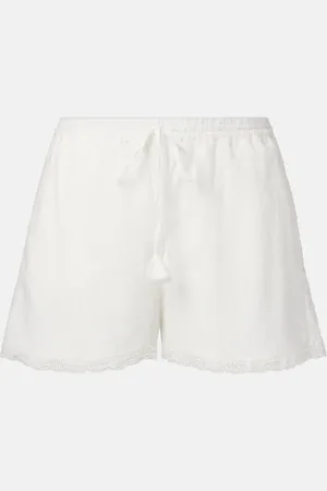 POUPETTE ST BARTH Cruse cotton wide-leg shorts