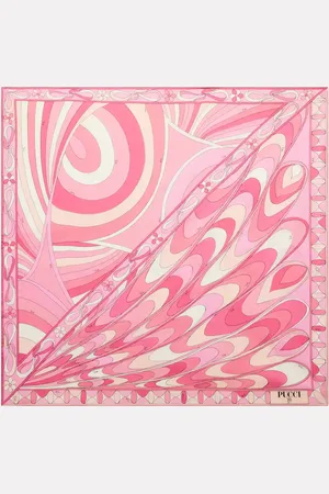 Puccini Onde Iride silk twill scarf
