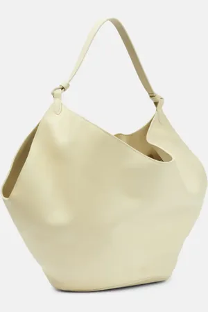 Khaite Lotus Medium leather tote bag
