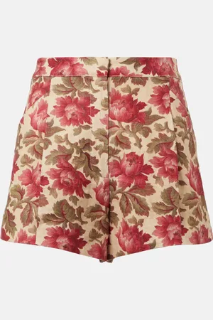 POSSE Rosalie floral linen shorts