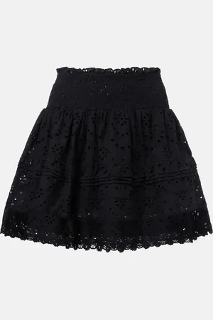 POUPETTE ST BARTH Galia broderie anglaise cotton miniskirt