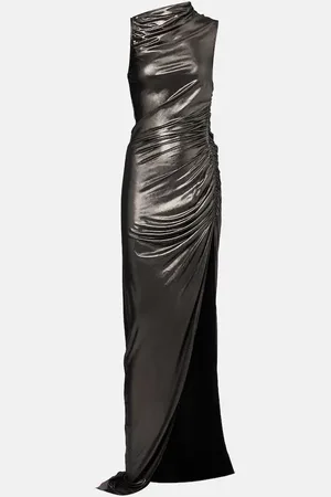 Rick Owens Ruched jersey gown