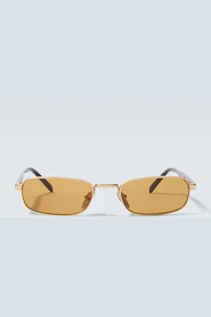 Prada Logo rectangular sunglasses