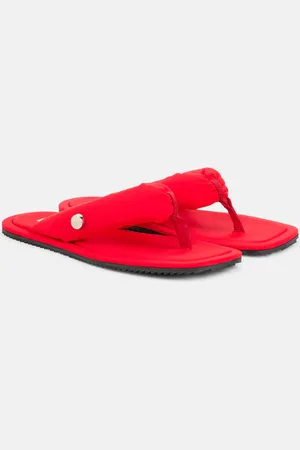 The Attico Indie canvas thong sandals