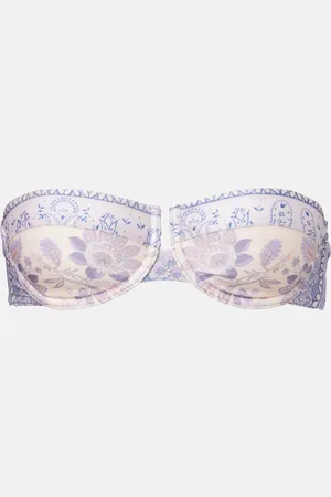 ZIMMERMANN Lucky floral bikini top