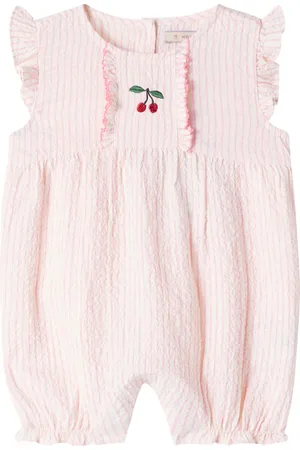 Konges Sløjd Konges SlÃ¸jd Baby Ellie embroidered cotton romper