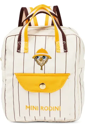 Mini Rodini Owl embroidered backpack