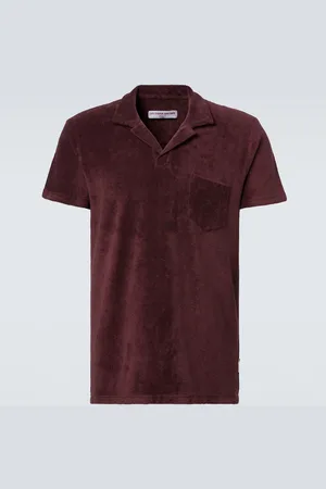 Orlebar Brown Cotton terry polo shirt