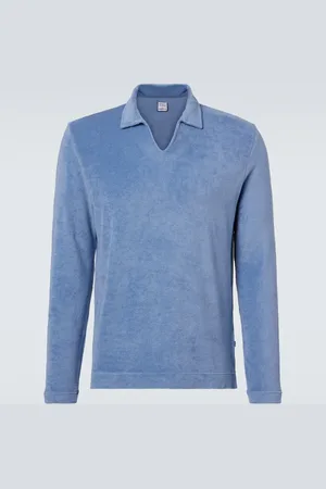 FEDELI Peter cotton terry polo shirt