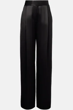 The Sei High-rise silk wide-leg pants