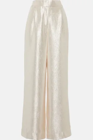 Simkhai Malcolm satin wide-leg pants