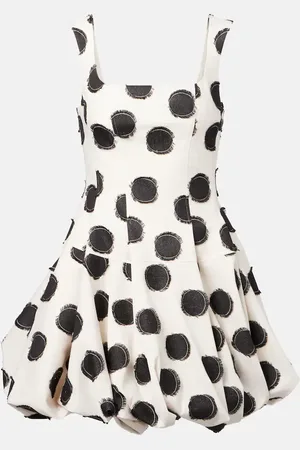 Simkhai Polka-dot fil coupÃ© minidress