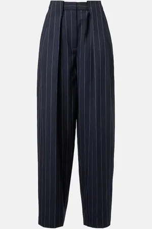 Stella McCartney Pinstripe wool tapered pants