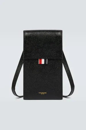 Thom Browne Leather phone pouch