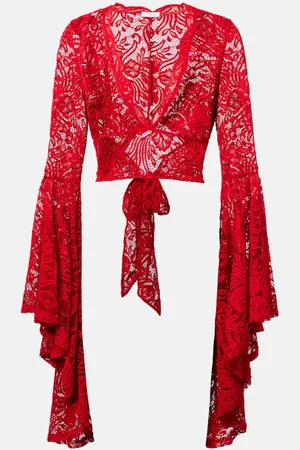 ALEXANDRA MIRO Talia lace top