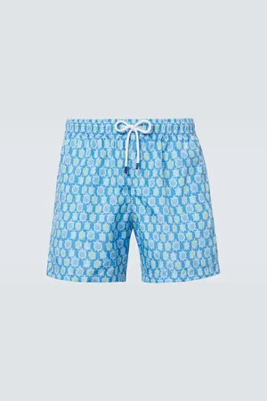 FEDELI Madeira printed swim trunks