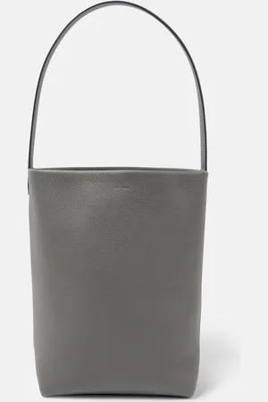 The Row N/S Park Medium leather tote bag
