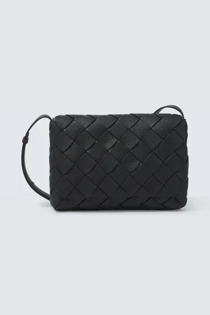 Bottega Veneta Diago Large Intreccio leather messenger bag