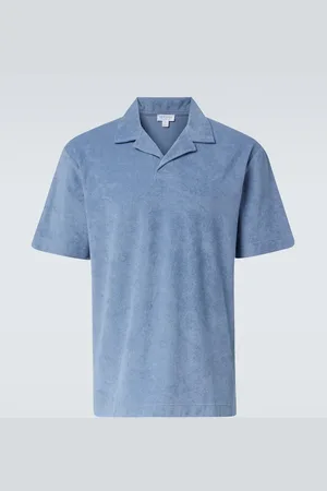 Sunspel Cotton terry polo shirt
