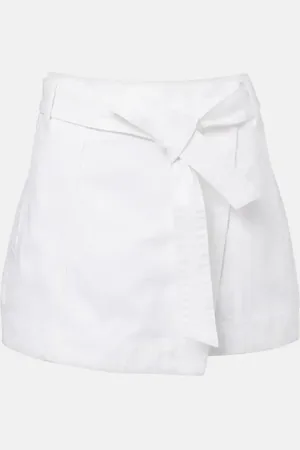 VERONICA BEARD Agee cotton-blend skort