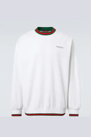 Gucci Logo cotton-blend sweatshirt