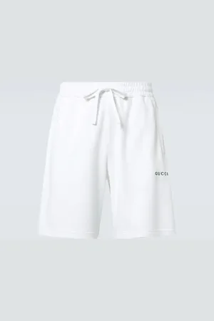 Gucci Webstripe cotton jersey shorts