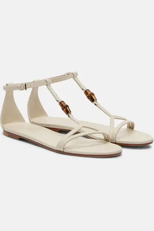 Gucci Bamboo leather sandals
