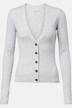 Brunello Cucinelli Ribbed-knit cardigan
