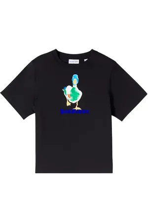 Burberry Logo printed cotton jersey T-shirt