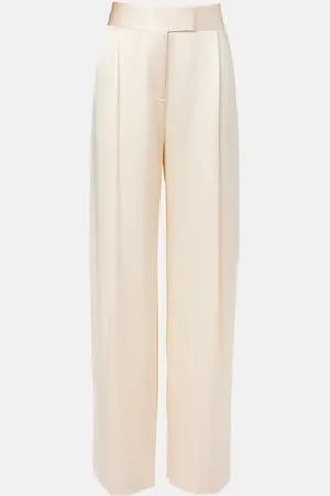 The Sei Silk satin straight pants