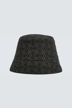 Loewe Reversible Anagram jacquard bucket hat