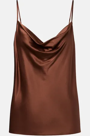 VERONICA BEARD Sola silk-blend camisole