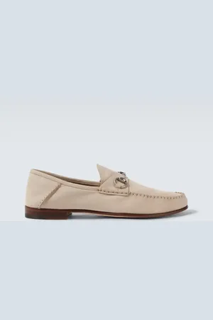 Gucci Gigi Horsebit suede loafers