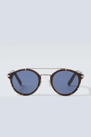 Dior DiorBlackSuit R7U round sunglasses