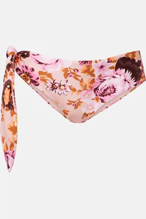 Chloé ChloÃ© Floral low-rise bikini bottoms