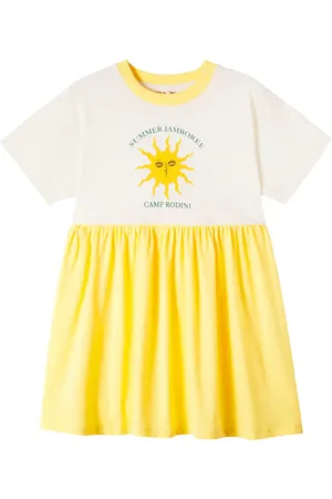 Mini Rodini Printed cotton dress