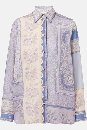 ZIMMERMANN Lucky printed cotton shirt
