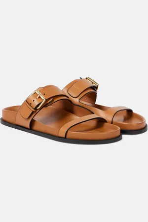 A.Emery Prince leather slides