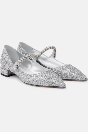 Jimmy Choo Bing 25 embellished Mary Jane pumps