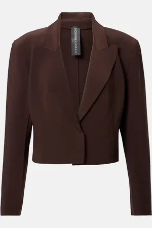 Norma Kamali Jersey blazer