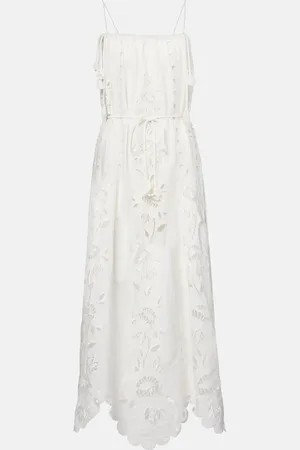 Farm Rio Broderie anglaise maxi dress