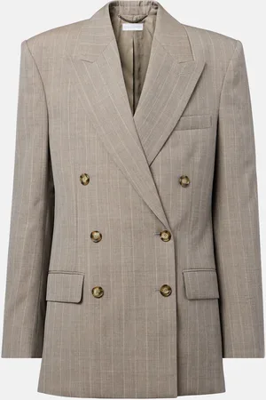 Stella McCartney Oversized double-breasted wool blazer
