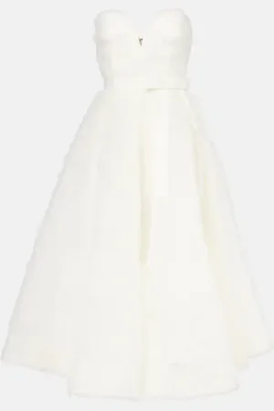 Rebecca Vallance Bridal Willow tulle midi dress
