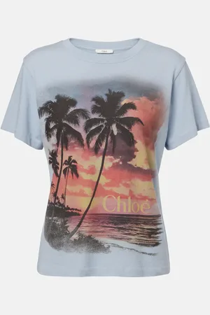 Chloé ChloÃ© Printed cotton T-shirt