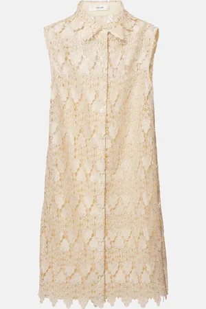 Frame The Deco lace minidress